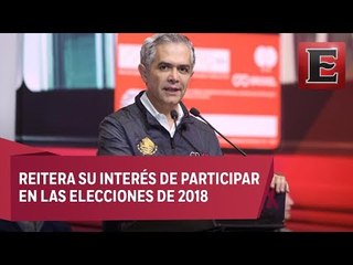 Mancera definirá en diciembre si buscará candidatura presidencial