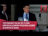 Michael Flynn, exasesor de Trump, se declara culpable de perjurio por caso “Rusiagate”