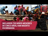 Más de 6 mil rohinyás muertos en Birmania