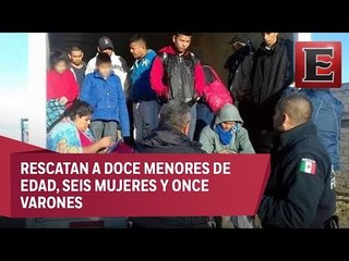 Abandonan en Puebla a 29 migrantes en el interior de un tráiler