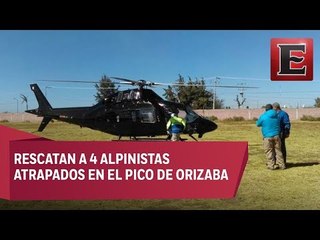 Se accidentan alpinistas de EU en el Pico de Orizaba