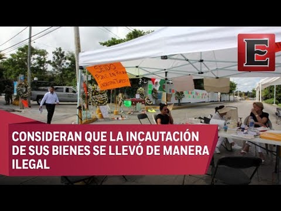 Dueños de cajas de seguridad incautadas retiran bloqueos en Cancún
