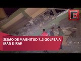 Sismo de 7.3 de magnitud sacude a Irak