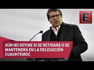 Voy a seguir escuchando propuestas: Ricardo  Monreal
