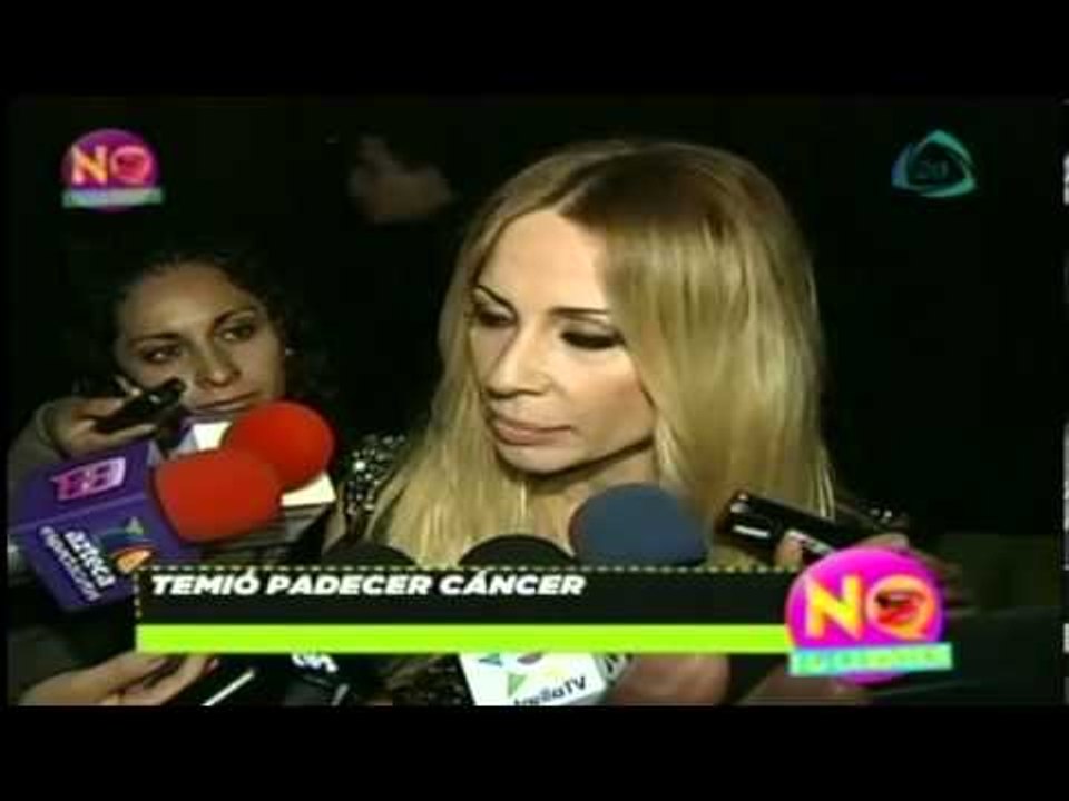 Detectan tumor a Marta Sánchez / Detect tumor t...