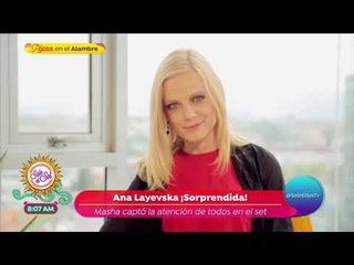 ¡Ana Layevska, orgullosa de su bebé! | Sale el Sol