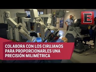 Robot Da Vinci ayuda a operar a pacientes con cáncer