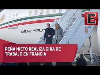 Peña Nieto llega a Francia para visita de trabajo a la OCDE