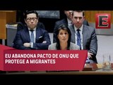 EU abandona Pacto Mundial sobre migración y refugiados