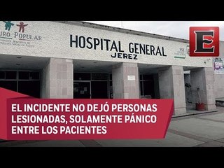 Sujetos armados irrumpen en un hospital de Zacatecas