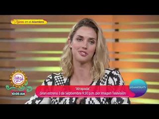 ¡Pamela Almanza y Giuseppe Gamba nos cuentan todo de 'Atrapada'! | Sale el Sol