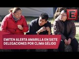 Prevalecerá ambiente frío y heladas matutinas en el Valle de México