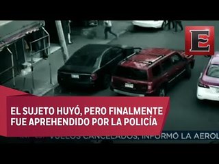 Amaga con su pistola a conductor por “ganarle” lugar de estacionamiento
