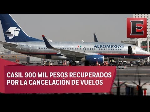 Aeroméxico deberá compensar a mil 333 pasajeros afectados por paro de pilotos