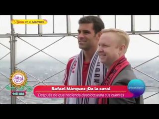 ¡Rafa Márquez ya podrá disponer del dinero de sus cuentas! | Sale el Sol