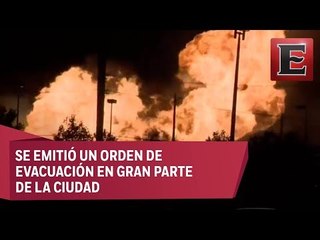 Incedio provoca varias explosiones en el estado de Michigan, EU