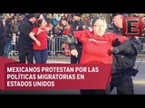 Migrantes interrumpen desfile de Acción de Gracias en NY