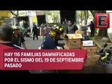 Inquilinos del inmueble de Zapata 252, afectados por sismo, recuperan sus bienes