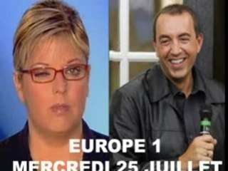 Fou rire boccolini tele radio europe 1 m6