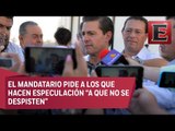 No se elegirá a candidato del PRI a partir de elogios o aplausos: Peña Nieto