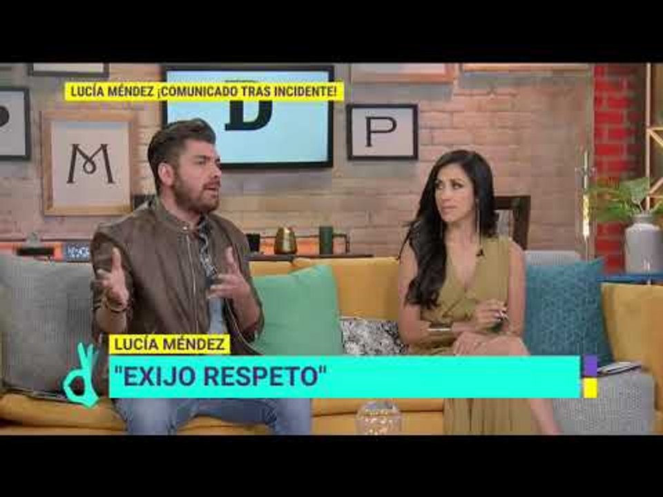 Lucía Méndez lanza comunicado sobre el pleito con Laureano Brizuela | De Primera Mano