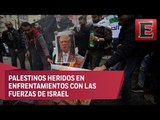 Palestinos protestan en Gaza tras anuncio de Trump