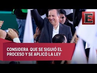 Meade rechaza nexo con Gordillo por alianza PRI-Panal