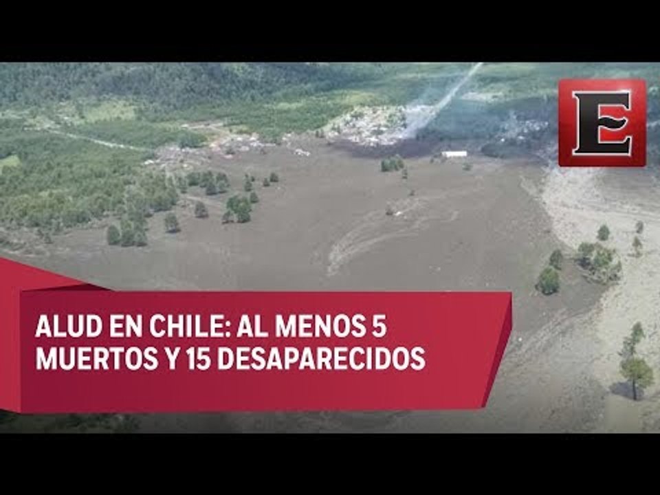 Alud en el sur de Chile deja al menos 5 muertos