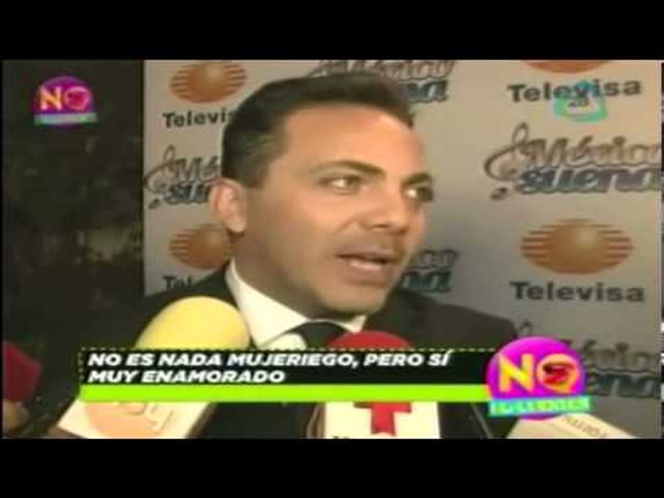 Cristian Castro ya tiene novia / Cristian Castro already has a girlfriend