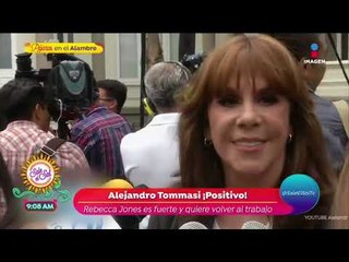 ¡Alejandro Tommasi dio consejos a Rebecca Jones para combatir el cáncer! | Sale el Sol