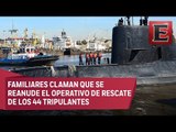 Se agotan las esperanzas en la búsqueda del submarino argentino desaparecido