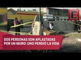 Breves Metropolitanas: Cae muro y aplasta a dos personas en Circuito Interior