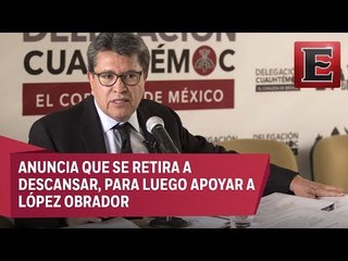 Ricardo Monreal deja la delegación Cuauhtémoc