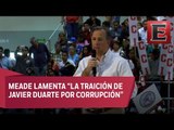José Antonio Meade asegura lamentar la traición de Javier Duarte