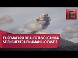 ÚLTIMO MINUTO: Se registran 779 exhalaciones del Popocatépetl
