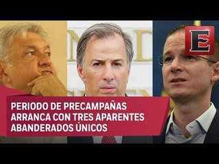 Candidatos se dicen listos para iniciar la carrera por la presidencia