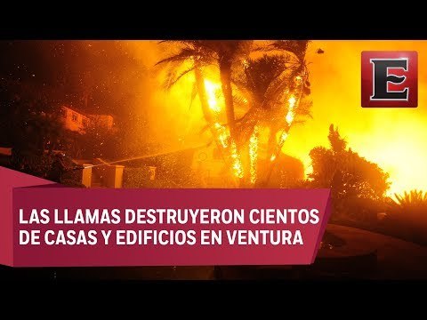 Voraz incendio forestal en California obliga a evacuar a miles de lugareños