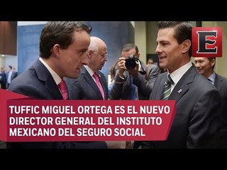 Peña Nieto anuncia salida de Mikel Arriola del IMSS