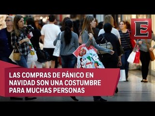 Mexicanos despilfarran sus ingresos en compras navideñas