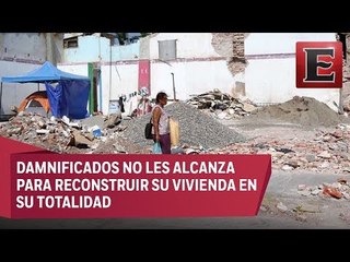 Falta de albañiles y precio de materiales impiden reconstrucción de Juchitán, Oaxaca