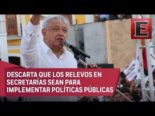 Cambios en el gabinete de Peña Nieto son para ayudar a Meade: López Obrador