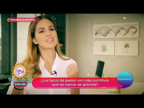 ¡Los tacos al pastor son más nutritivos que las barras de granola! | Sale el Sol