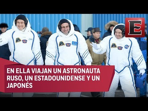 Nave tripulada Soyuz despega rumbo a la Estación Espacial