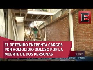 Cae director de obra del edificio colapsado en Portales