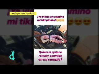 ¡Thalía ya tiene su propia piñata! | De Primera Mano