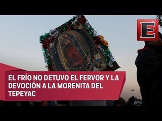 Miles acuden a la Basílica para mostrar su gratitud a la Virgen de Guadalupe