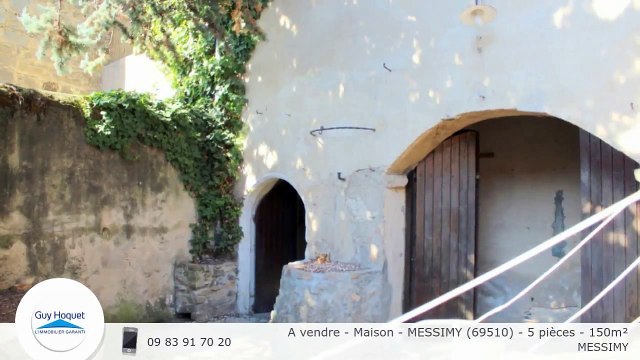 A vendre - Maison - MESSIMY (69510) - 5 pièces - 150m²