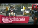 Motociclistas regalan juguetes a niños de Baja California