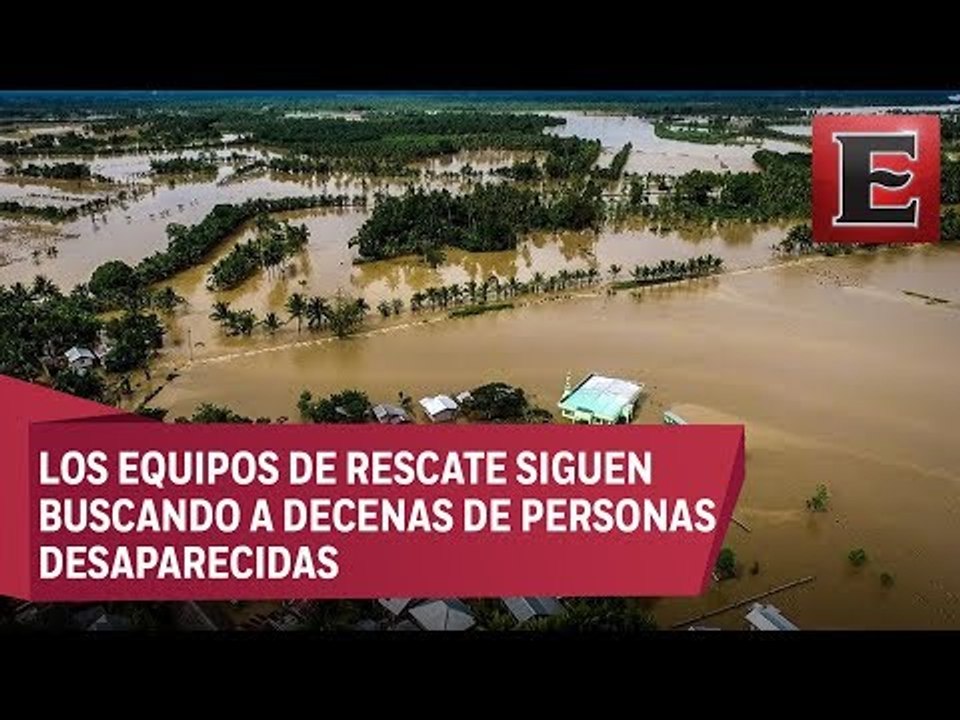 Tormenta "Tembin" deja 240 muertos y destrucción a su paso por Filipinas