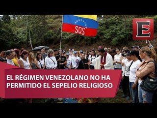 El policía rebelde Óscar Pérez fue enterrado en secreto por el régimen de Maduro